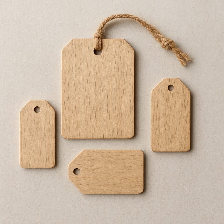 Drewniane metki jako element identyfikacji marki