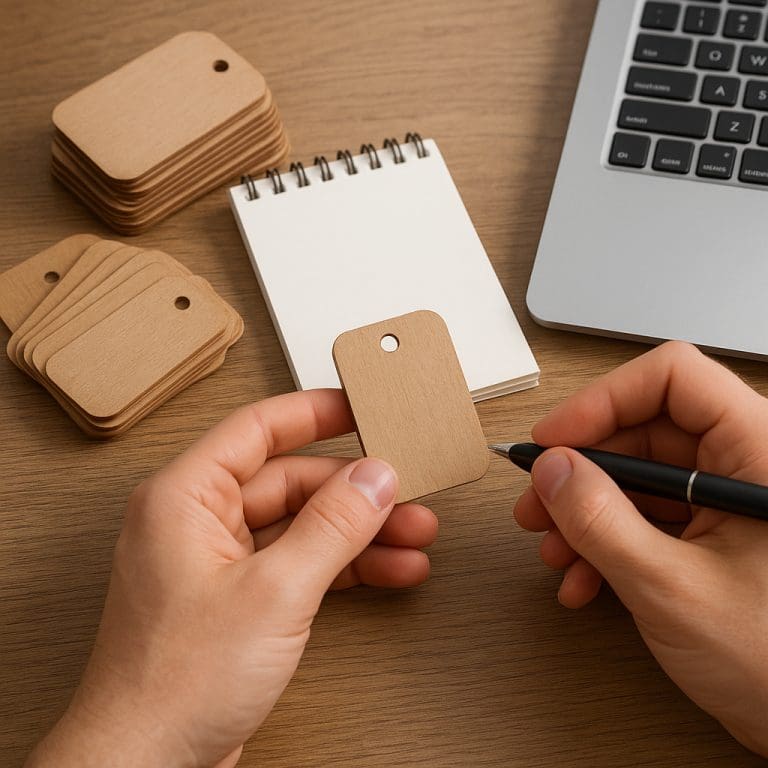 Jak zamawiać metki z drewna w małych nakładach